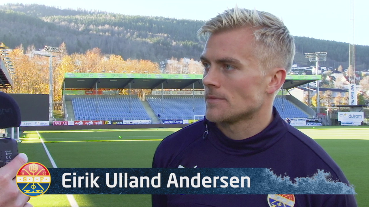 Ulland foran bortekampen mot FK Haugesund.